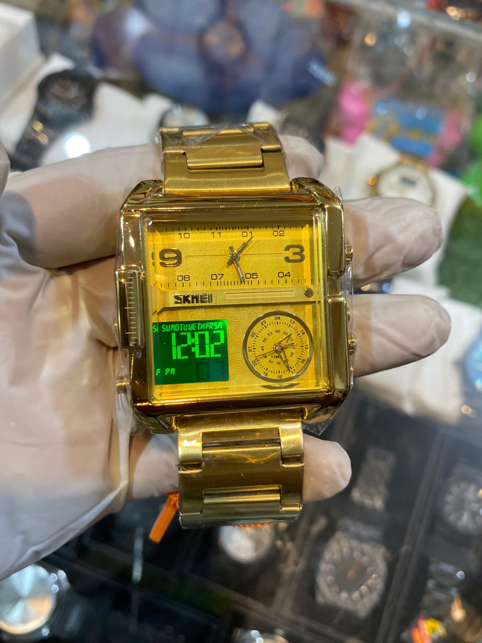 Triple time watch SKM 1584