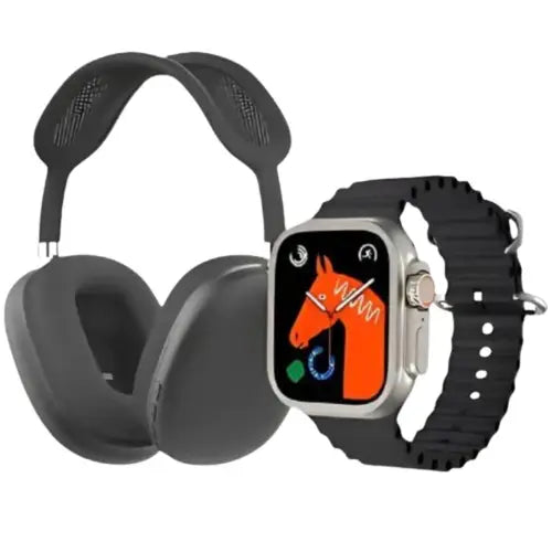 Smartwatch & Wireless Headphones – The Ultimate Premium Tech Combo